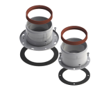 Адаптер разделительный двухблочный ROYAL THERMO диам.80